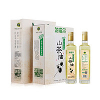 纳福尔 山茶油菜籽食用油礼盒750ml*2