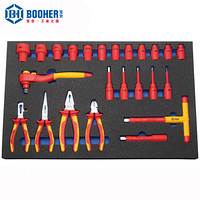 宝合（BOOHER)  24件VDE绝缘维修工具组套 0200608 现货