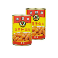 越南进口 雄鸡标（AYAM BRAND）番茄汁焗豆罐头425g*2