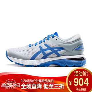 亚瑟士 asics GEL-KAYANO 25 LITE-SHOW  女子跑步鞋  1012A187-020 灰色/蓝色 37