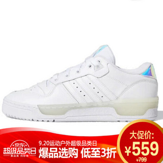 阿迪达斯 ADIDAS 三叶草 女子 运动经典系列 RIVALRY LOW W 运动 经典鞋 EE5935 36.5码UK4码