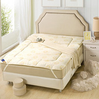 迎馨 床品家纺 羊毛床垫 加厚透气保护垫 0.9米床