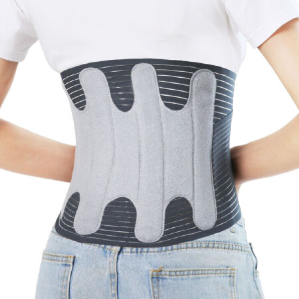 驰动 支撑护腰带 夏季透气腰间盘突出腰肌劳损运动收腹加压束腰带 l码