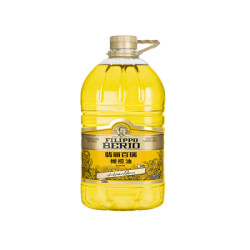 赠750ml特级初榨橄榄油 翡丽百瑞 压榨纯正 橄榄油5L 桶装 *2件