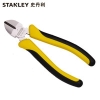史丹利STANLEY 德式专业斜嘴钳6英寸 斜口钳钢丝钳剪钳偏嘴钳子剪线钳 89-581-23企业专享