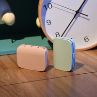 Vilscijon 维简 药盒便携一周旅行随身药品收纳盒分装迷你大容量密封多功能小药盒 粉色 U022