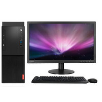 Lenovo 联想 启天 M520 AMD版 21.5英寸 商用台式机 黑色 (AMD A10-8770、核芯显卡、8GB、1TB HDD、风冷)