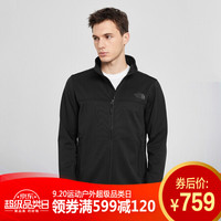 北面 The North Face   2019秋冬新品男士防风保暖内胆外套  |  366J / 黑色 L