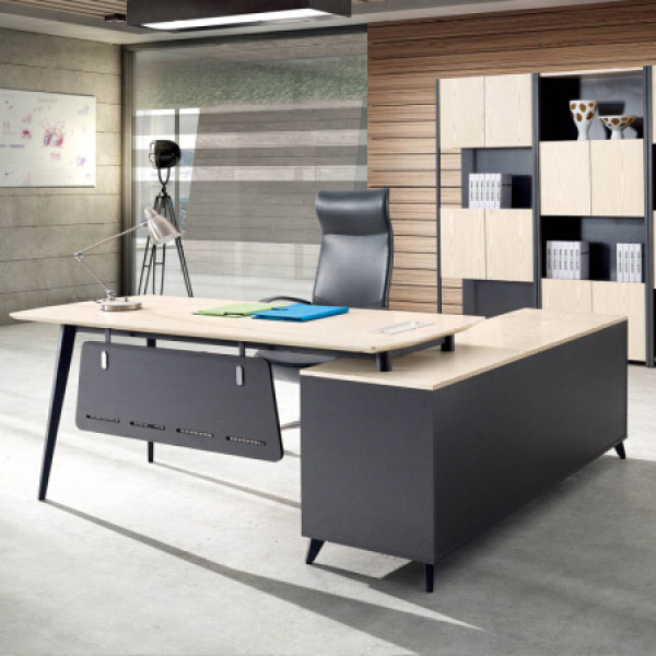 商品中伟办公桌简约现代大班台经理主管桌老板桌总裁桌2.2m