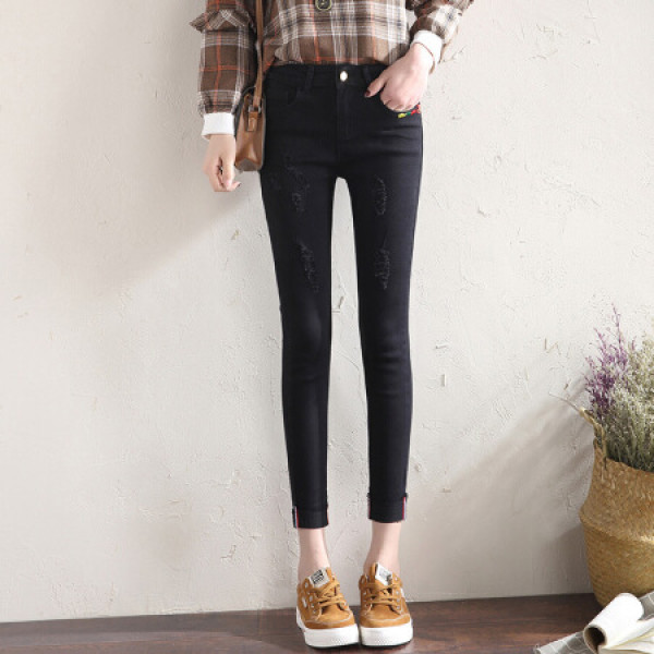 【joy of joy女士牛仔裤】joy of joy 京东女装2019秋季新款文艺女装