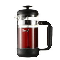 Hero hero黑骑士法压壶不锈钢咖啡壶家用咖啡机冲茶器 咖啡过滤网过滤杯