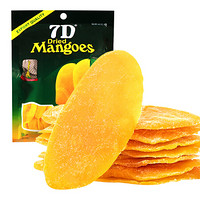 菲律宾进口 7D芒果干 蜜饯果干芒果片休闲零食办公室小吃果脯水果干 70g/袋