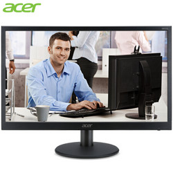 宏碁（Acer）EB222Q bi 21.5英寸全高清双接口可壁挂商用家用显示器 显示屏