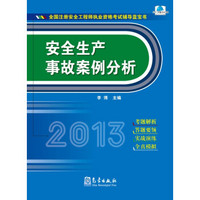 2013年全国注册安全工程师执业资格考试辅导蓝宝书：安全生产事故案例分析