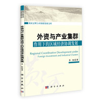 黄河文明与可持续发展文库：外资与产业集群作用下区域经济协调发展