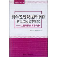 温州学术文库：科学发展观视野中的浙江民间资本研究