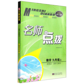 名师点拨系列丛书名师点拨数学九年级上课课通教材全解析新课标bs版