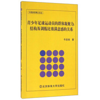 青少年足球运动员的群体凝聚力：结构及训练比赛满意感的关系