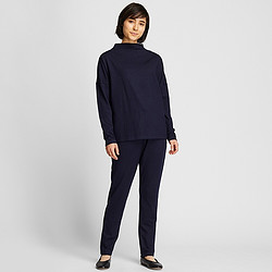 优衣库 UNIQLO 优衣库 420597 女款柔软针织套装