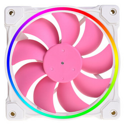 ID-COOLING ZF-12025-PINK ARGB 机箱风扇 粉色