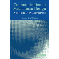 Communication in Mechanism Design:A Differential Approach 机制设计交流