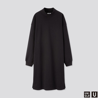 UNIQLO 优衣库 U系列 421789 女款半高领连衣裙