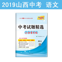 天利38套 山西省专版 中考试题精选 2019中考必备--语文