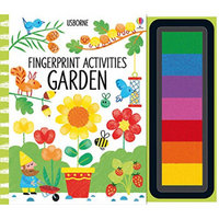 FINGERPRINT ACTIVITIES GARDEN Usborne英文原版