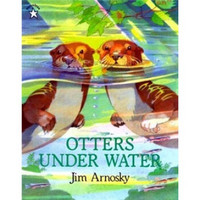 Otters Under Water