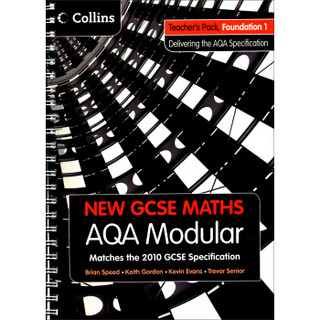 New GCSE Maths - Teacher's Pack Foundation 1: AQA Modular [Spiral-bound]