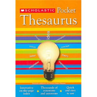 Scholastic Pocket Thesaurus  口袋本英文辞典 英文原版