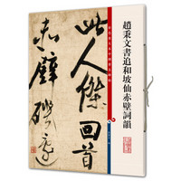 彩色放大本中国著名碑帖·赵秉文书追和坡仙赤壁词韻