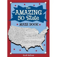 The Amazing 50 States Maze Book