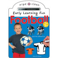 Wipe Clean Early Learn Fun Football  趣味谜题系列丛书