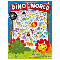 迪诺世界（鼓鼓的帖纸）Puffy Stickers Dino World