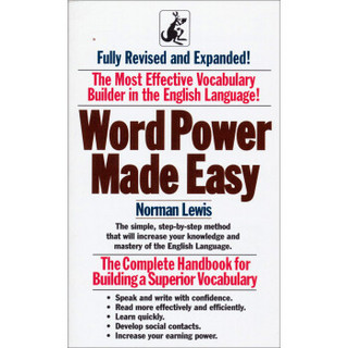 单词的力量，让一切变得容易 Word Power Made Easy 英文原版