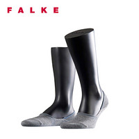 FALKE 德国鹰客 Step精梳棉防滑隐形透气船袜男袜 浅灰色light greymel. 39-40  14625-3390-39