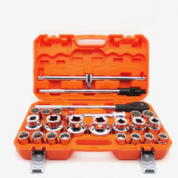 商品华丰巨箭 hf-81026a3 26件套19mm重型套筒组套