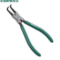 世达 SATA 72005 穴用曲口卡簧钳 内卡钳7寸