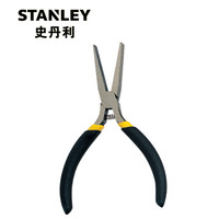 史丹利(Stanley)订制黑柄迷你钳5寸扁嘴钳84-122-23