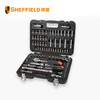 钢盾 SHEFFIELD S010086 86件套综合性组套 汽车维修工具套装 6.3mm系列公制六角标准套筒