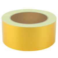 金枪鱼 黄色5CM宽反光胶带警示胶带警戒线隔离带反光膜地脚线反光条反光车贴安全线