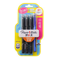 Paper Mate 缤乐美 P2 中性笔 0.38mm 4支  *8件