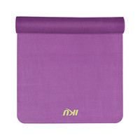 IKU 天然橡胶瑜伽垫 加厚5mm初学者专业防滑舒适运动垫 紫色