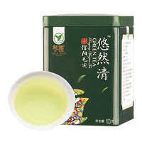 憩园 茶叶 绿茶 信阳毛尖  100g