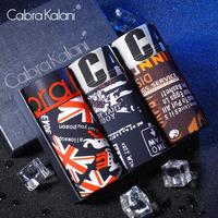 cabrakalani男士内裤 冰丝透气中腰内裤男平角裤四角裤头3条装XXL