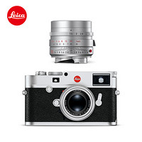 Leica/徕卡 M10 专业旁轴经典数码相机 黑色20000 银色20001 + 35mm/f1.4银色M镜头 套餐四