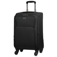 米拉达（MILADA）拉杆箱20英寸黑色男女行李箱出差旅行箱子登机箱ML6662
