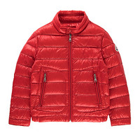 MONCLER 蒙口 奢侈品童装 女童红色聚酰胺羽绒服 4186099 53029 448 10A/10岁/140cm