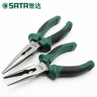 世达(SATA)72401B 省力型尖嘴钳断线钳斜口钳偏口钳6英寸